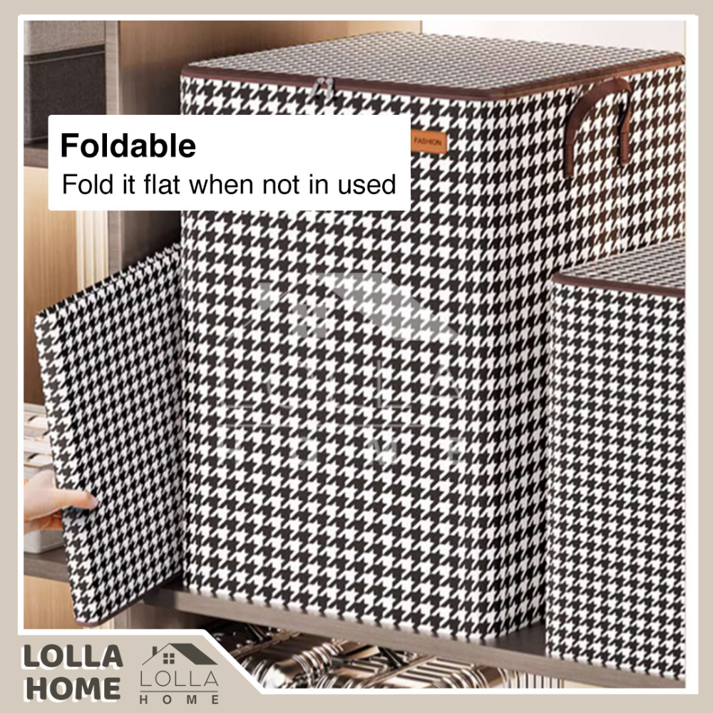 Large Foldable Storage Bag For Quilts Blankets And Clothing_voghion.com