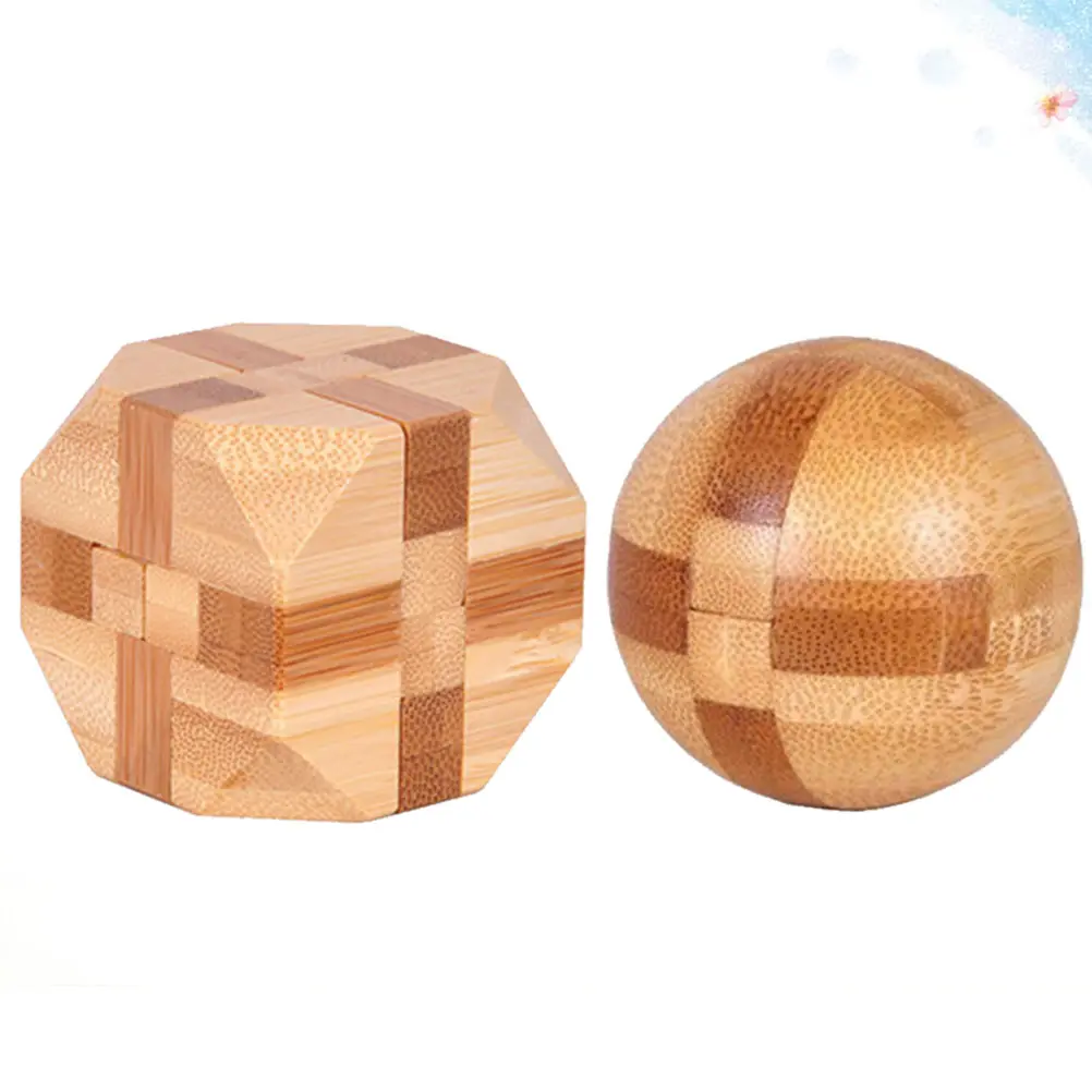 bamboo puzzle ball