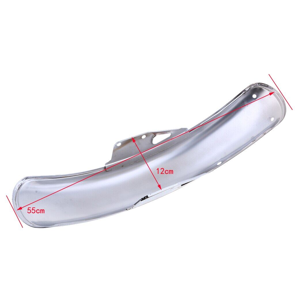 Chrome Front Mud Sand Fender Motorcycle Splash Guard for Suzuki GN125