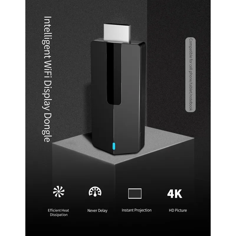 Mirascreen K9 4k Wireless Hdmi Tv Stick Anycast 5g Wifi Display Tv Dongle Receiver Miracast For Phone Android Pc Lazada Ph