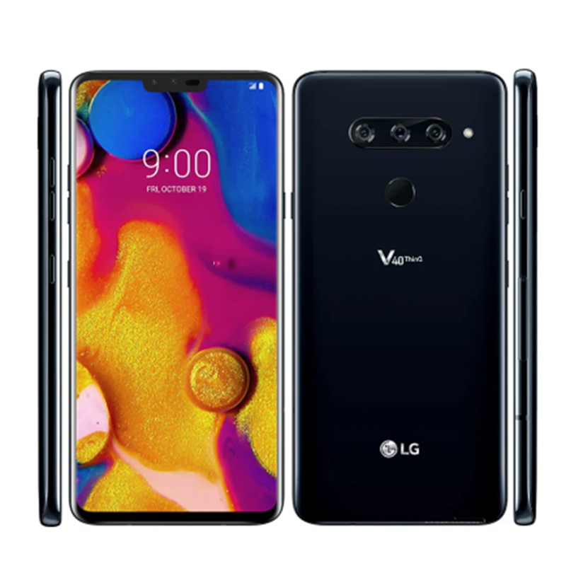 Original LG V40 Thin Q 6.4" V405EBW Version 128GB ROM NFC Qualcomm 845Unlocked 4G · v18