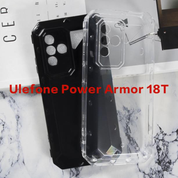 Ốp nhựa tpu mềm cho ulefone power armor 18t silicone vỏ lưng bảo vệ điện thoại ốp