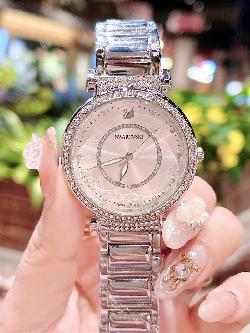 Swarovski hot sale diamond watch