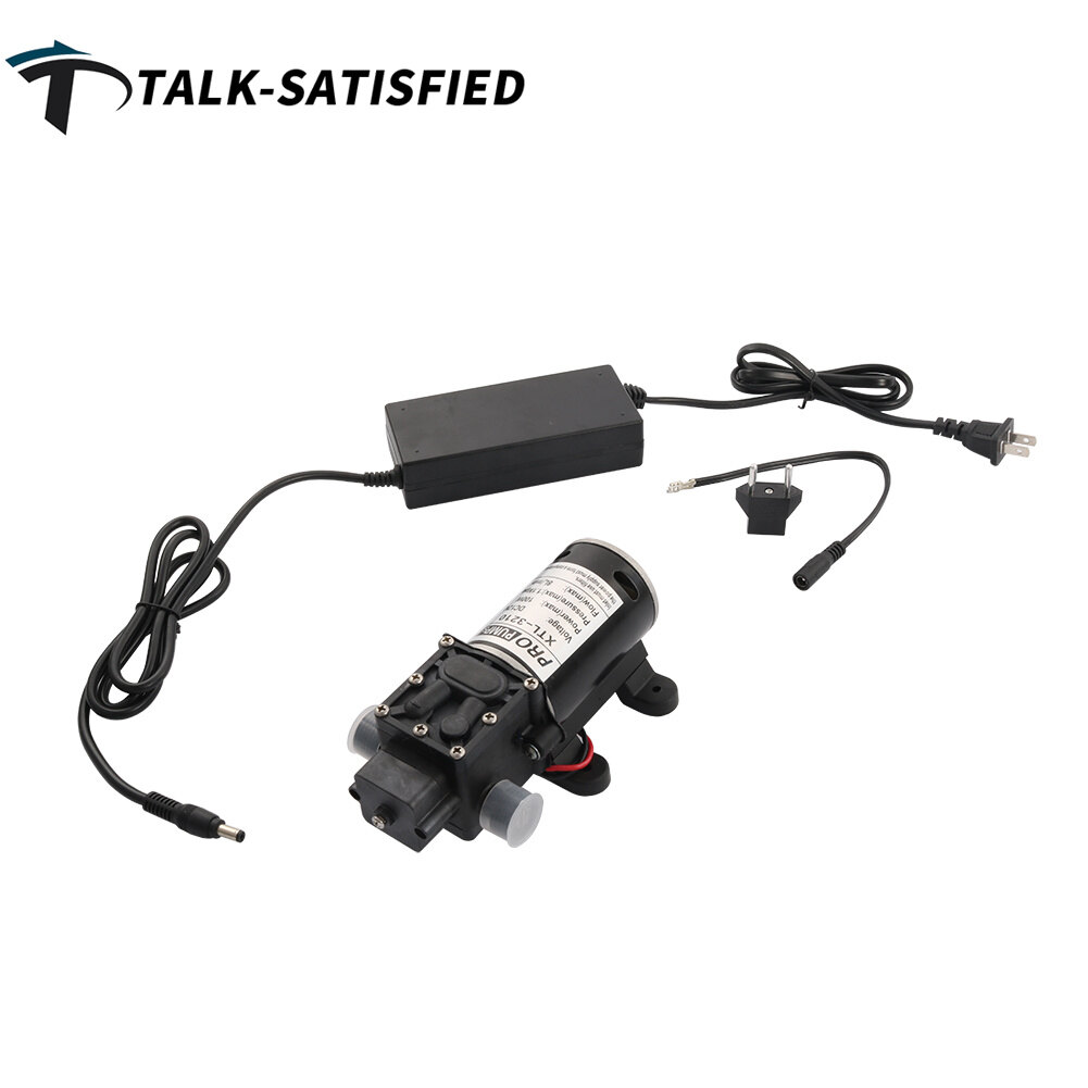 DC12V 100W Diaphragm Water Pump High Pressure Electric Reflux Pump Garden Irrigation Car Washing Misting Spraying System Fitting ราคา 1,155 บาท*ส่งฟรี