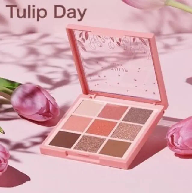 Bảng phấn mắt 9 màu Etude House Play Color Eyes Tulip day nhập khẩu - 4730