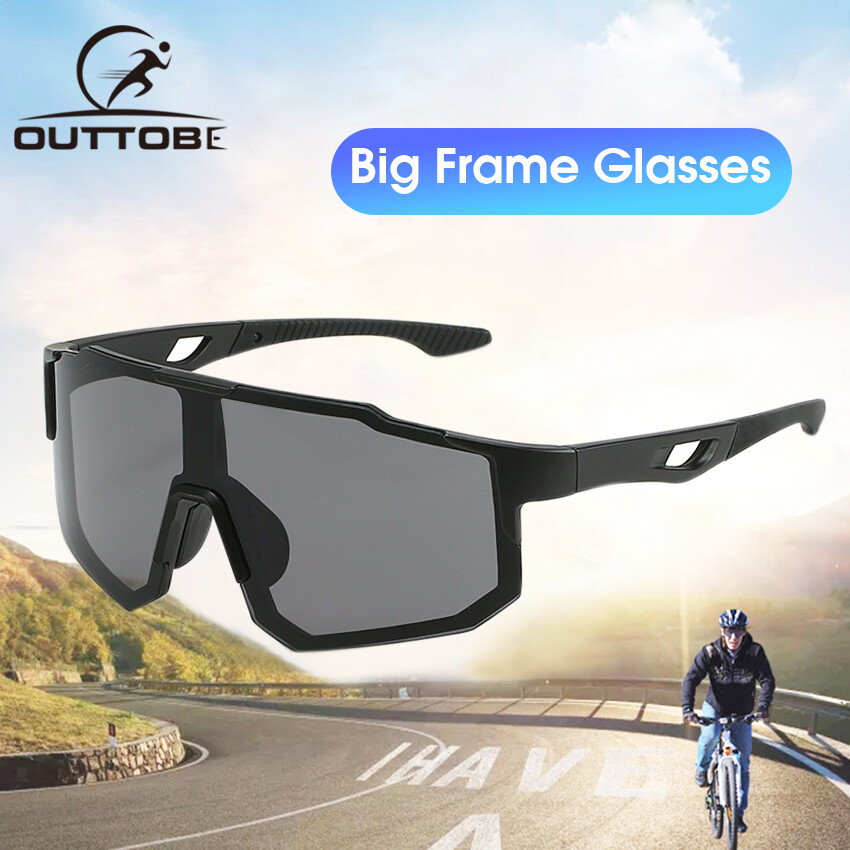 Outtobe Kính đi xe đạp Lái Xe Đạp Kính râm Mắt kính cho môn xe đạp thể thao kính kính đi xe đạp xe đạp leo núi Kính Nam Nữ Kính mắt đi xe đạp kính mát không vành nam và nữ