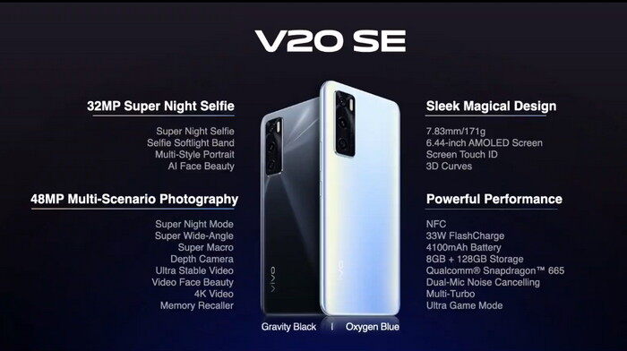 Seanhockmms Sdn Bhd New Set Ori My Set Vivo V20se 8 128 Lazada