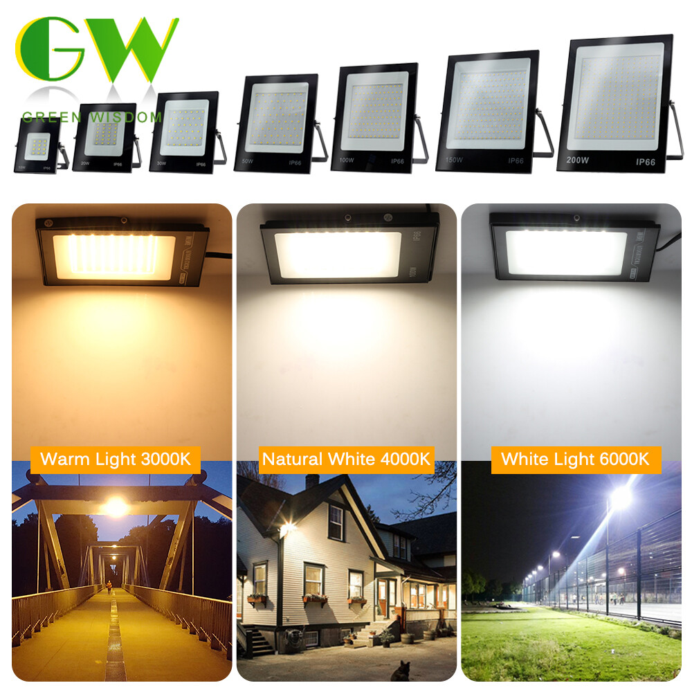 Đèn pha led 10w đèn led ngoài trời chống nước ip66 đèn rọi đường vườn 10w đèn led trắng/trắng tự nhiên/trắng ấm