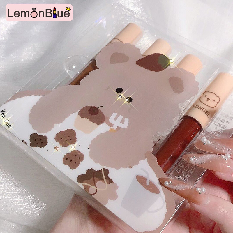 Gambar LemonBlue Velvety Matte Lipstick Set Long Lasting Nonstick Cup Not Fade Makeup Cosmetics Velvety Matte Lipstick Set For Girl Women Long Lasting Nonstick Cup Long Lasting Nonstick Cup Not Fade Makeup Cosmetics