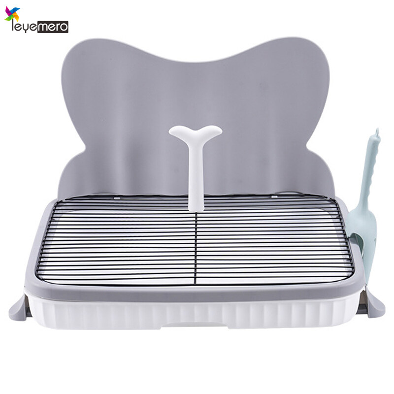 WHALE Dog Pee Tray with Baffle Large Drawer Type Dog Toilet Puppy Potty