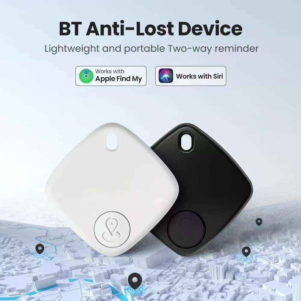 Bluetooth locator, key finder, smartphone compatible smart tracker Find My (iOS only), outdoor IP45 waterproof tracker, mobile luggage tracker, Find My Key device, replaceable battery ราคา 356 บาท*ส่งฟรี