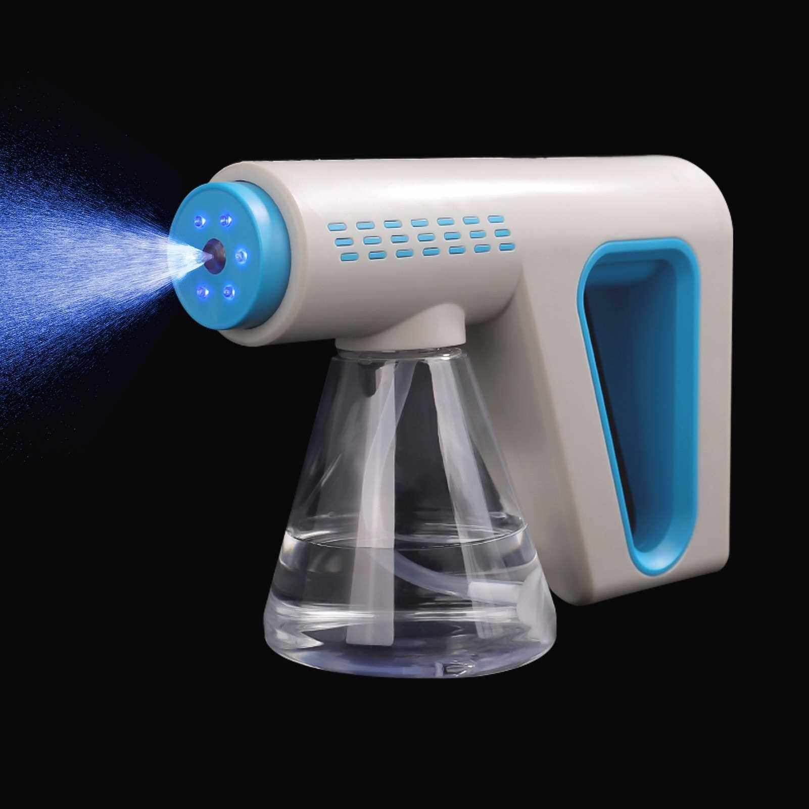 Nano Atomizer Sprayer Wireless Blue Light Handheld Rechargeable ...