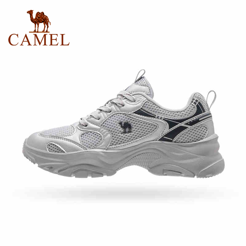 Cameljeans Spring New Breathable Mesh Wear-resistant Non-slip Retro Thick-soled Sport Shoes for Women ราคา 1,430 บาท*ส่งฟรี