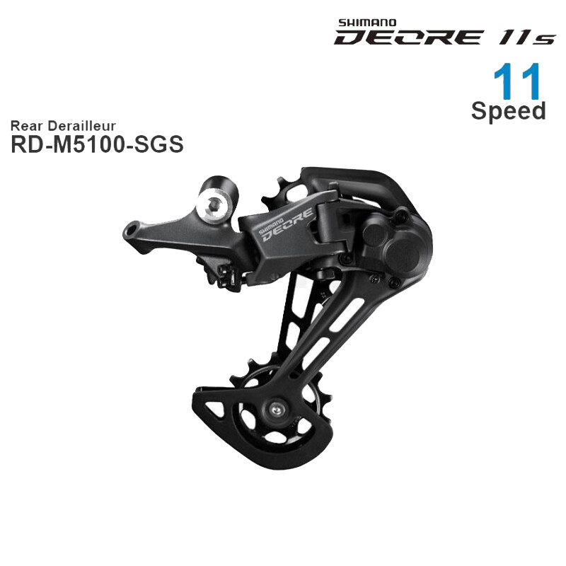 Shimano Deore M5100 m5120 Cùi đề sau 11 tốc độ xe đạp núi SGS dài lồng xe đạp có Derailleur phía sau