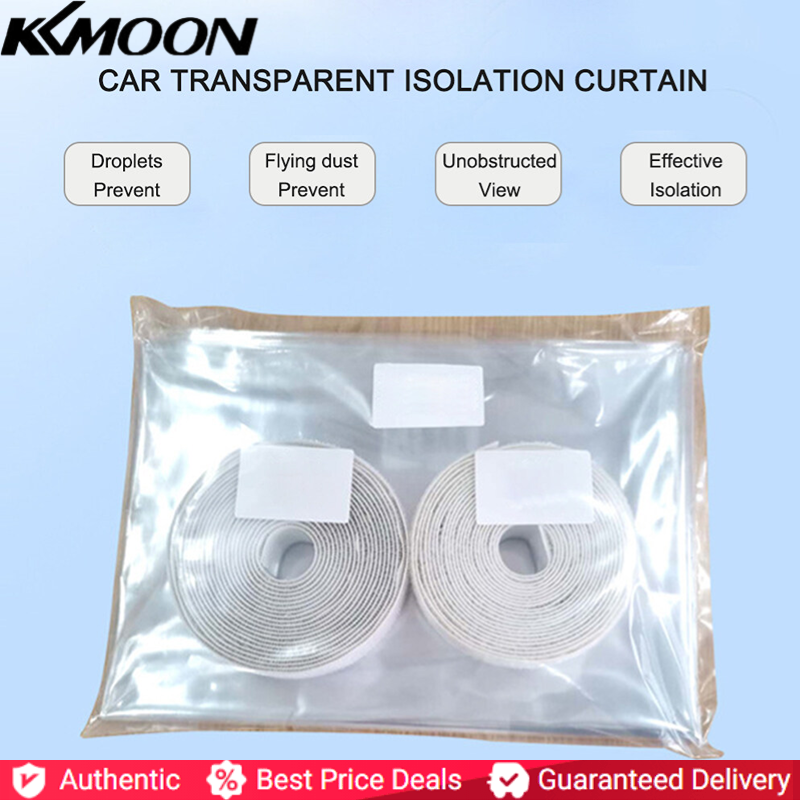 【MotorrTop】Màng Cách Ly Xe Ô Tô Chống Giọt Nước, Màng Bảo Vệ Rèm Cách Ly Trong Suốt Kín Hoàn Toàn Rèm Vách Ngăn Tự Dính Kín Cho Xe Ô Tô, Thuế