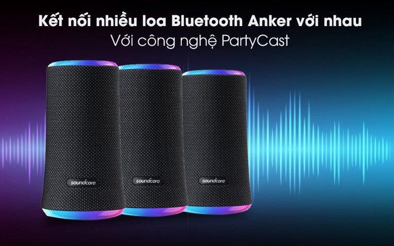 Loa Bluetooth Anker Soundcore Flare 2-A3165-Đen