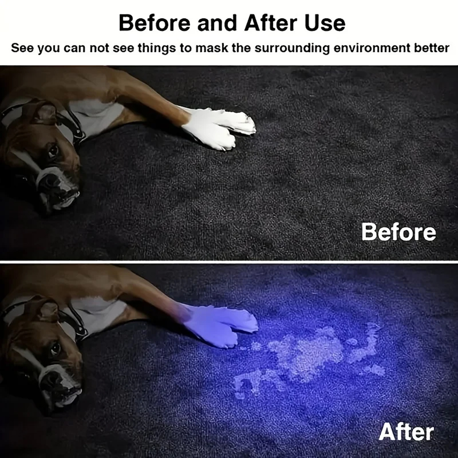 Professional Led Torch Rechargeable Zoomable Uv Flashlight_voghion.com