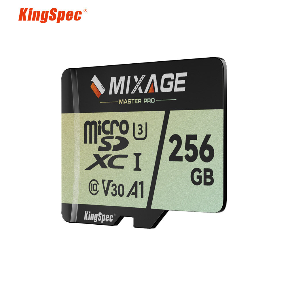  Kingspec Mixage Tốc Độ Cao Thẻ Nhớ 32GB 64GB 128GB 256GB Cho CCTV Dashcam Kỹ Thuật Số Thẻ nhớ máy ảnh thẻ Micro SD 