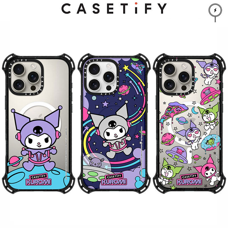 Kuromi Casetify Iphone Case: Magsafe Compatible, Military Grade