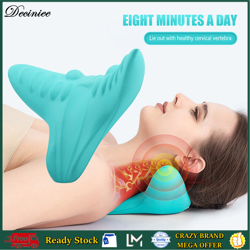 Gối mát xa cổ thiết bị kéo nắn chỉnh cột sống cổ vai cổ gối mát xa giảm đau máy mát xa cổ cơ thể