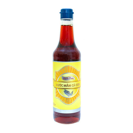 Nước mắm cá cơm 50 độ đạm Hạnh Phúc chai 500ml_1