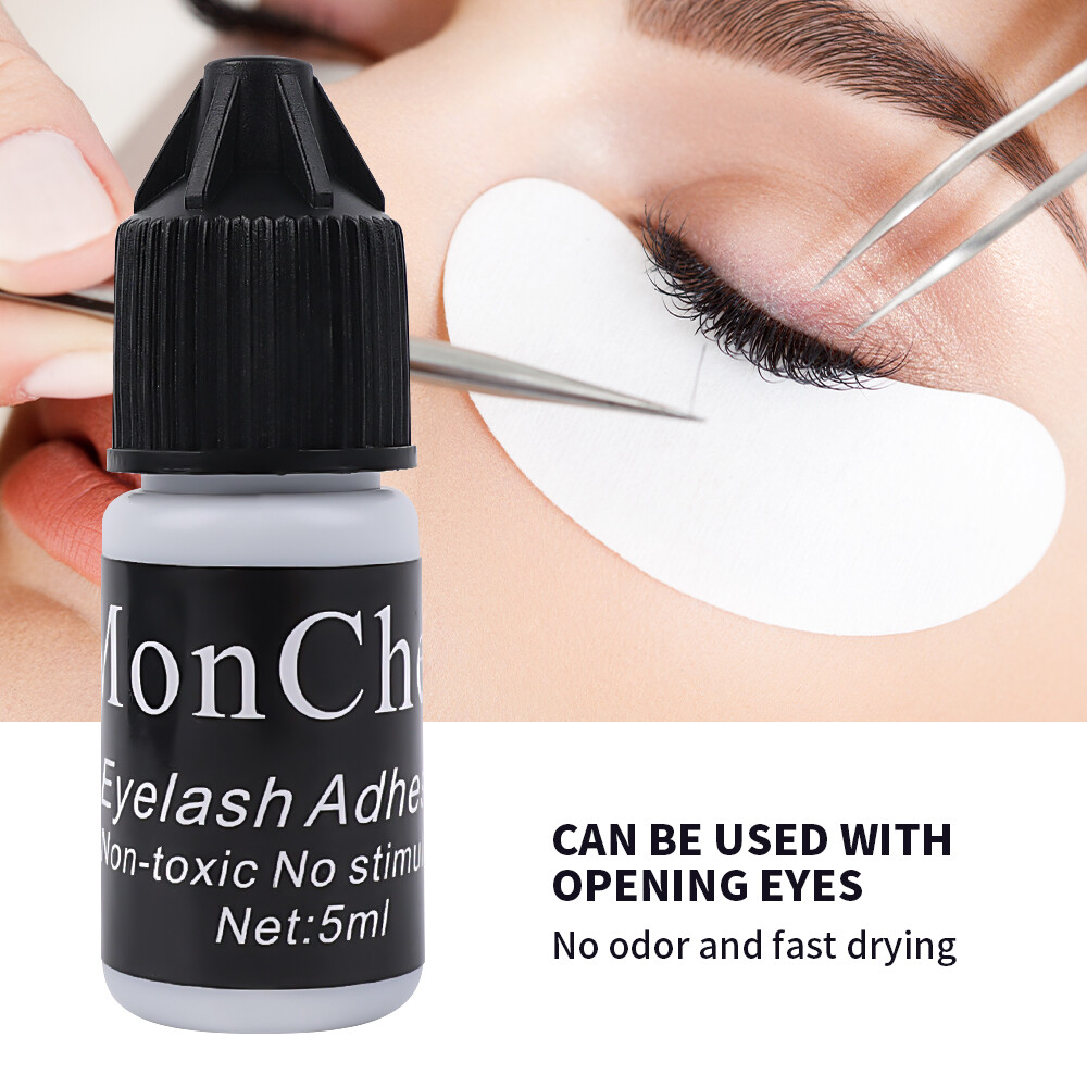 Keo dán lông mi giả 5ml keo dán lông mi giả trồng cây lâu bền không mùi nhanh khô bán vĩnh viễn