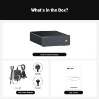 Fosi Audio BOX X5 HIFI Phono Preamp Mini Preamplifie Home Audio for MM/MC Cartridge Turntable RIAA Preamplifier compact with V3