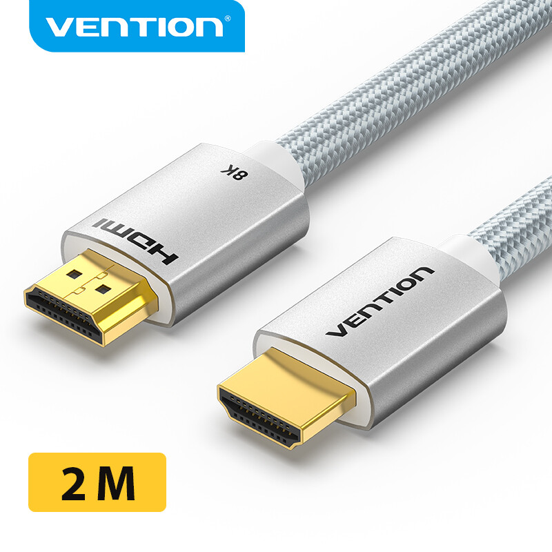 Vention HDMI 2.1 Cable 8K 60Hz 4K 120Hz High Speed 48Gbps HDMI to HDMI Cable for Laptop Monitor PC P