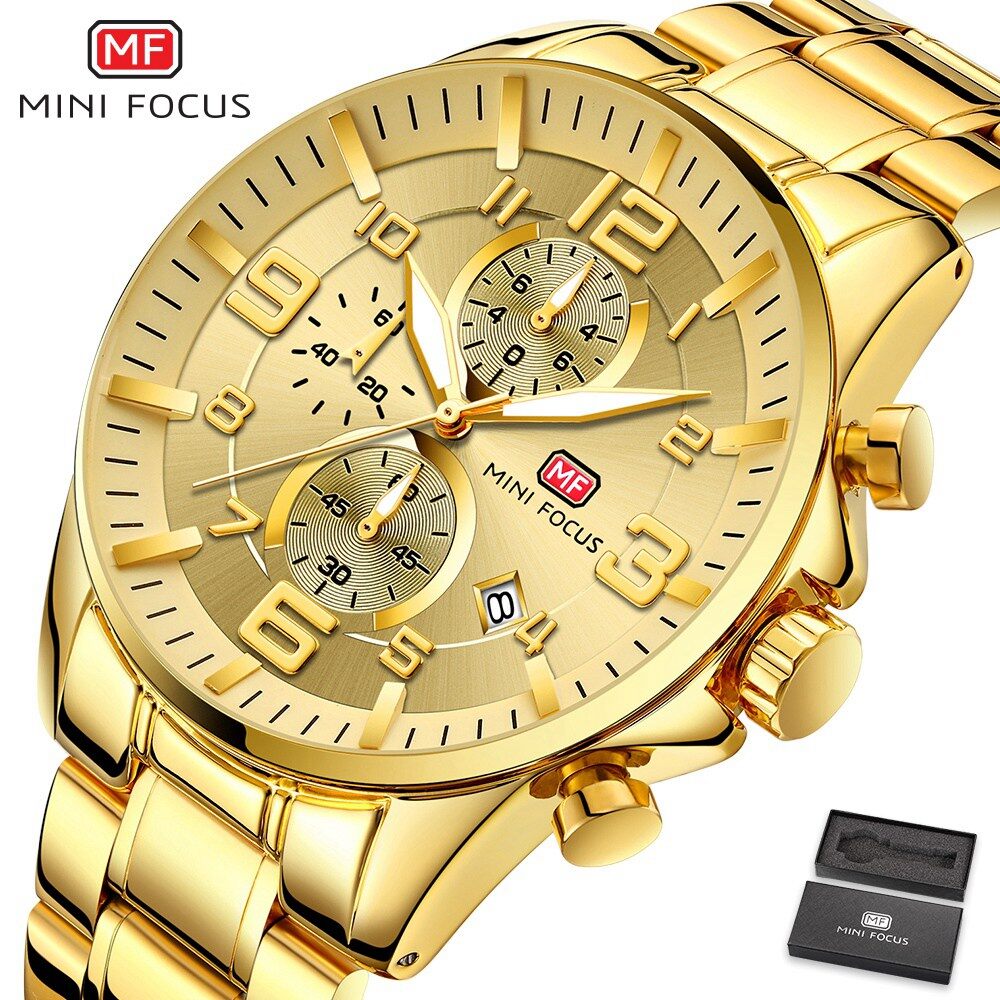MINIFOCUS MINI FOCUS MF0278G Top Luxury Brand Watch For Man Fashion Sports Men Quartz Watches Trend Wristwatch Gift For Male jam tangan lelaki