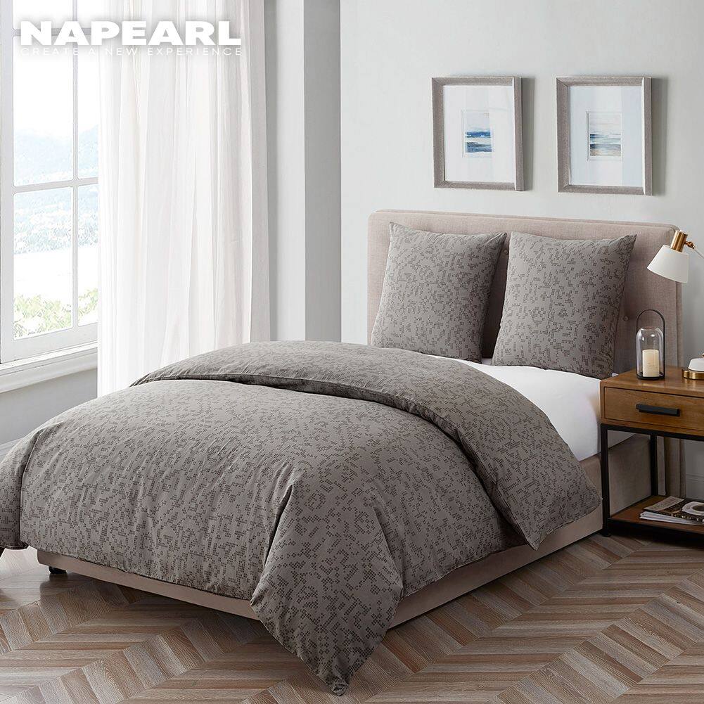 NAPEARL Solid Cotton Light Luxury Simple Bedding Set Bed Sheet Pillow Cover Quilt Cover Bedding Set 1PC ราคา 1,074 บาท*ส่งฟรี