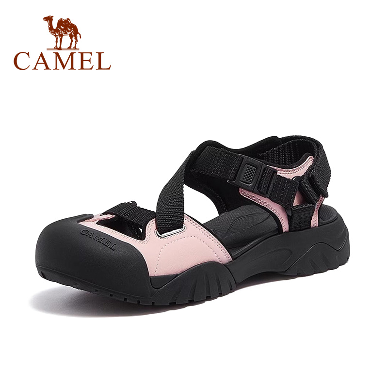 Cameljeans Women's Shoes Summer New Outdoor Wear Flat Beach Sports Sandals for women ราคา 2,022 บาท*ส่งฟรี