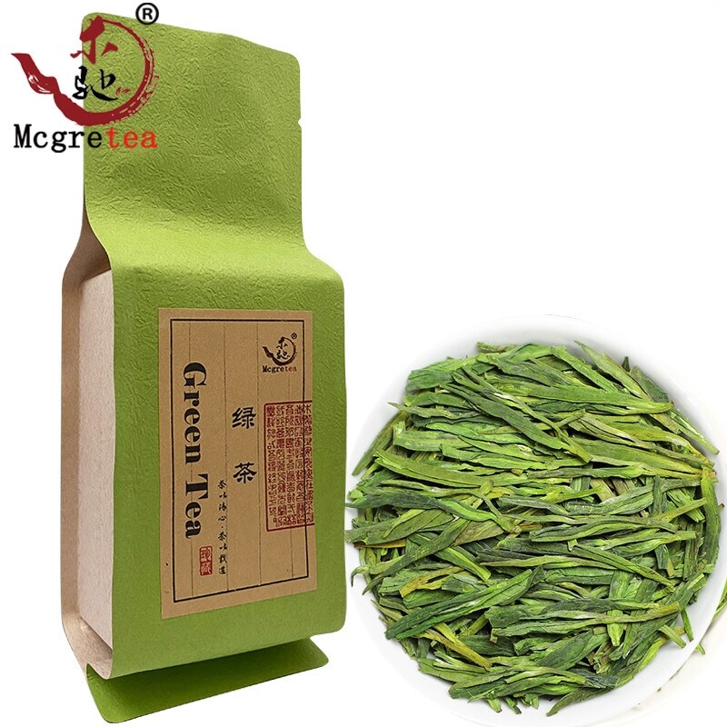 Gambar 2022 6A Tea Green Tea Longjing Tea  New Tea West Lake Small Tea Maker Wholesale This Year  39;s High End Tea