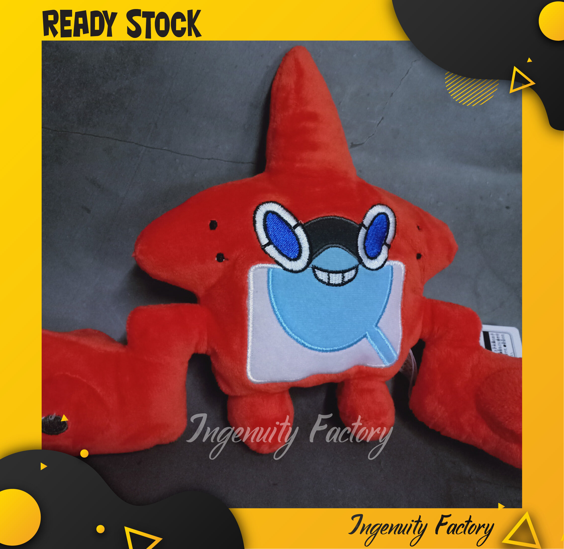 rotom dex plush