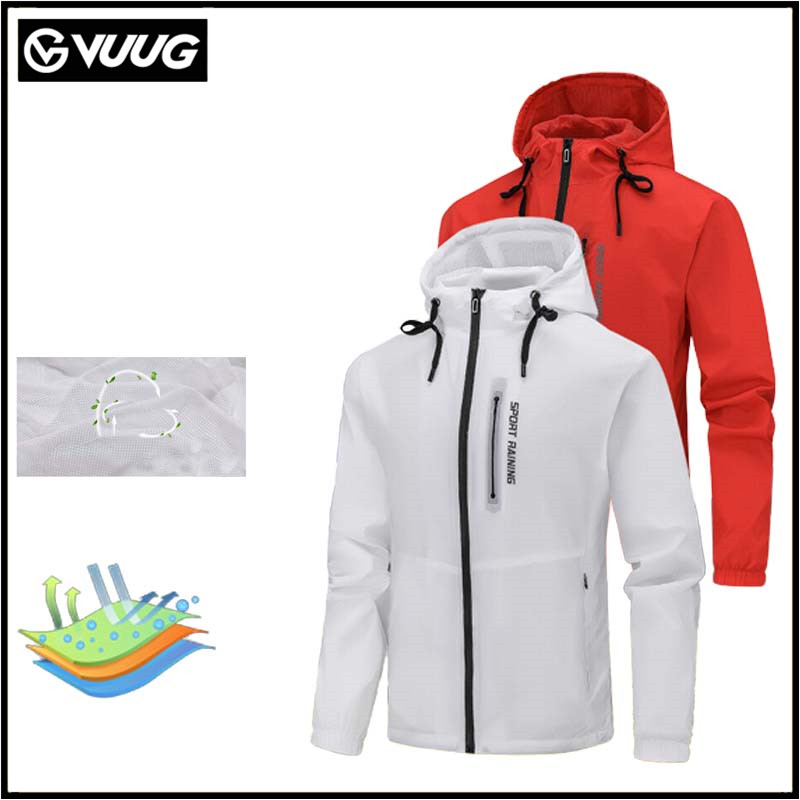 VUUG Coat New Spring and Autumn Pressure Standard Casual Public Version Windbreaker Student Autumn and Winter Jacket