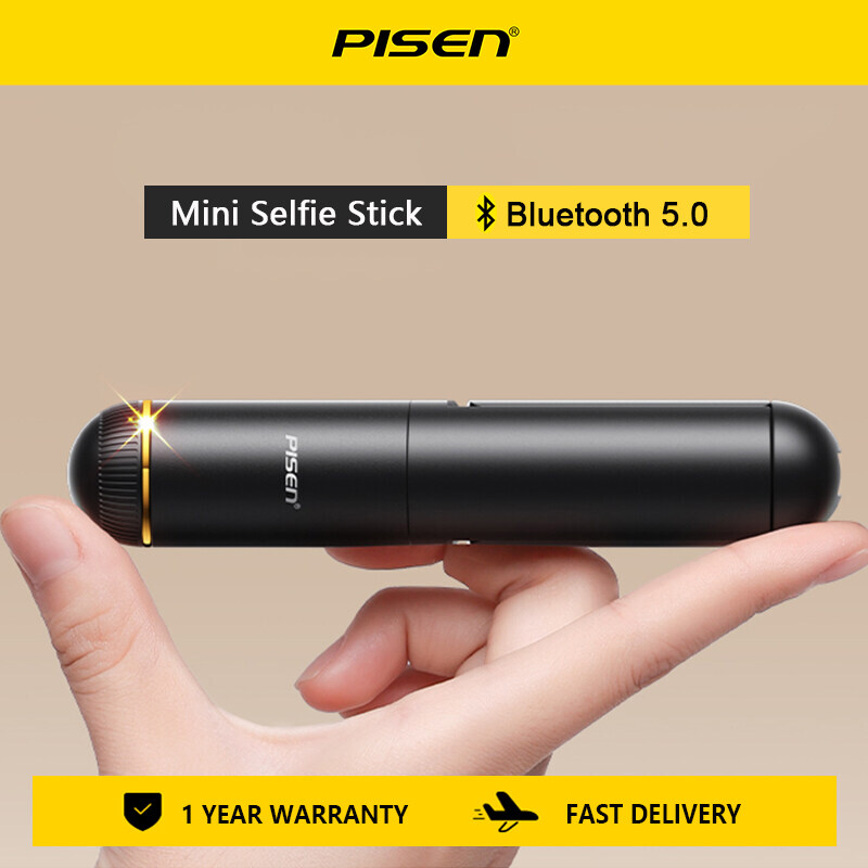 Pisen Mini Gậy selfie Bluetooth Cho iPhone Xiaomi Huawei Du Lịch Selfie