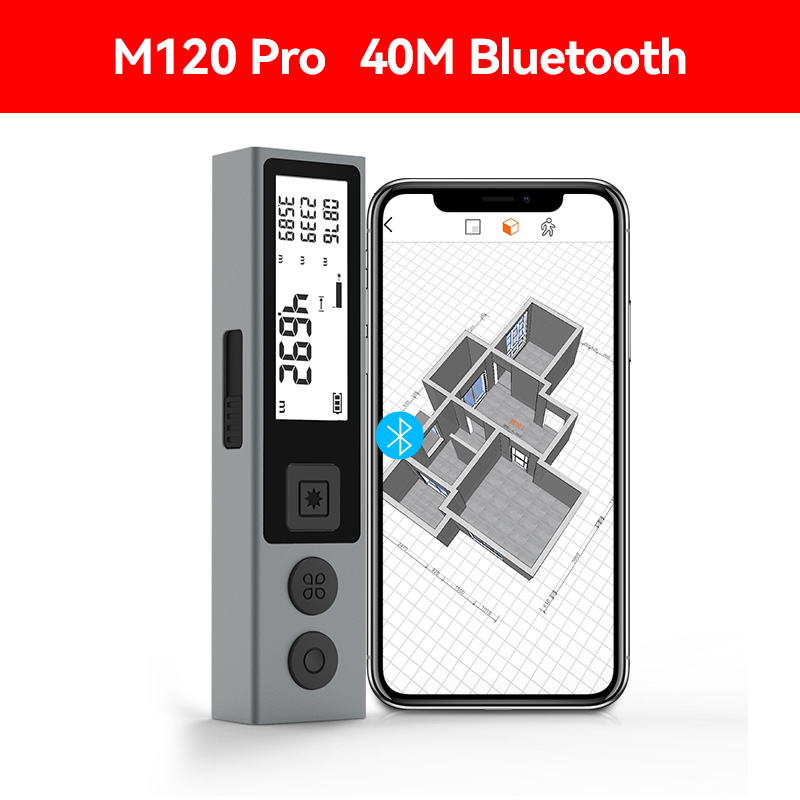 Mileseey M120 - Máy đo khoảng cách laser đa năng