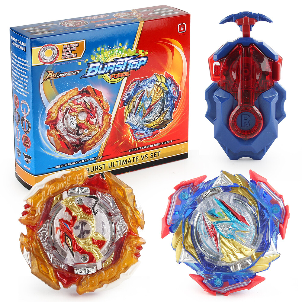 Burst spriggan ultimate valkyrie vs beyblade bu b-205 bộ đồ chơi con quay bayblade chơi đồ chơi chiến đấu cho trẻ em con quay kim loại gyro quà tặng sinh nhật cho bé trai trẻ em