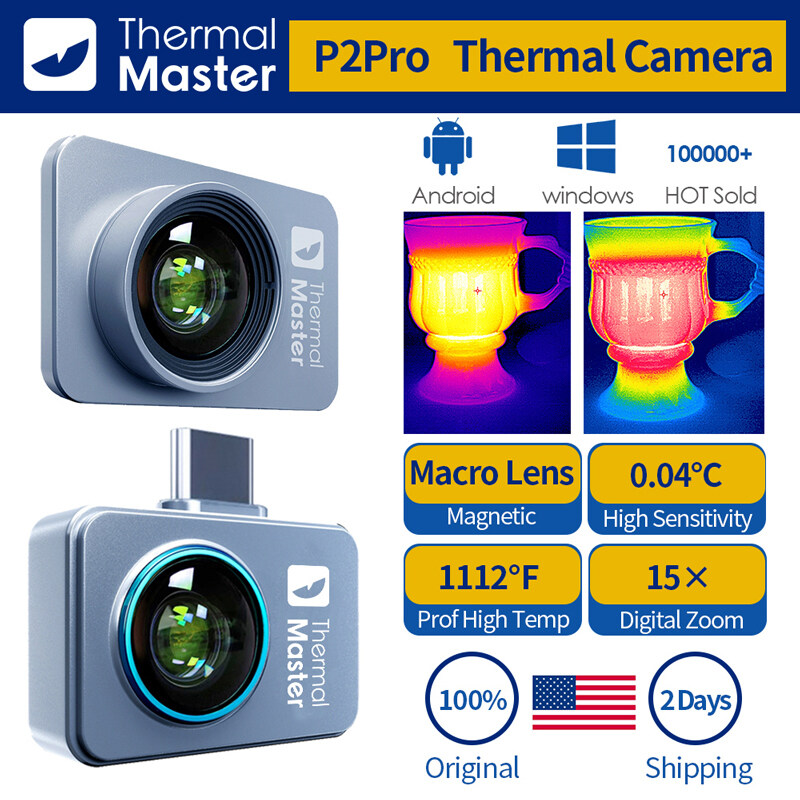 Thermal Master P2PRO Macro Lens Thermal Imaging Camera for Industrial and Electronic Repair ราคา 10,390 บาท*ส่งฟรี