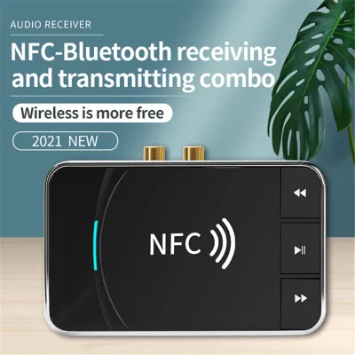 BT200 NFC Bluetooth 5.0 Audio Receiver Wireless Stereo Bluetooth Audio Adapter NFC 3.5mm AUX RCA Music Sound Car Speaker Newest (6)