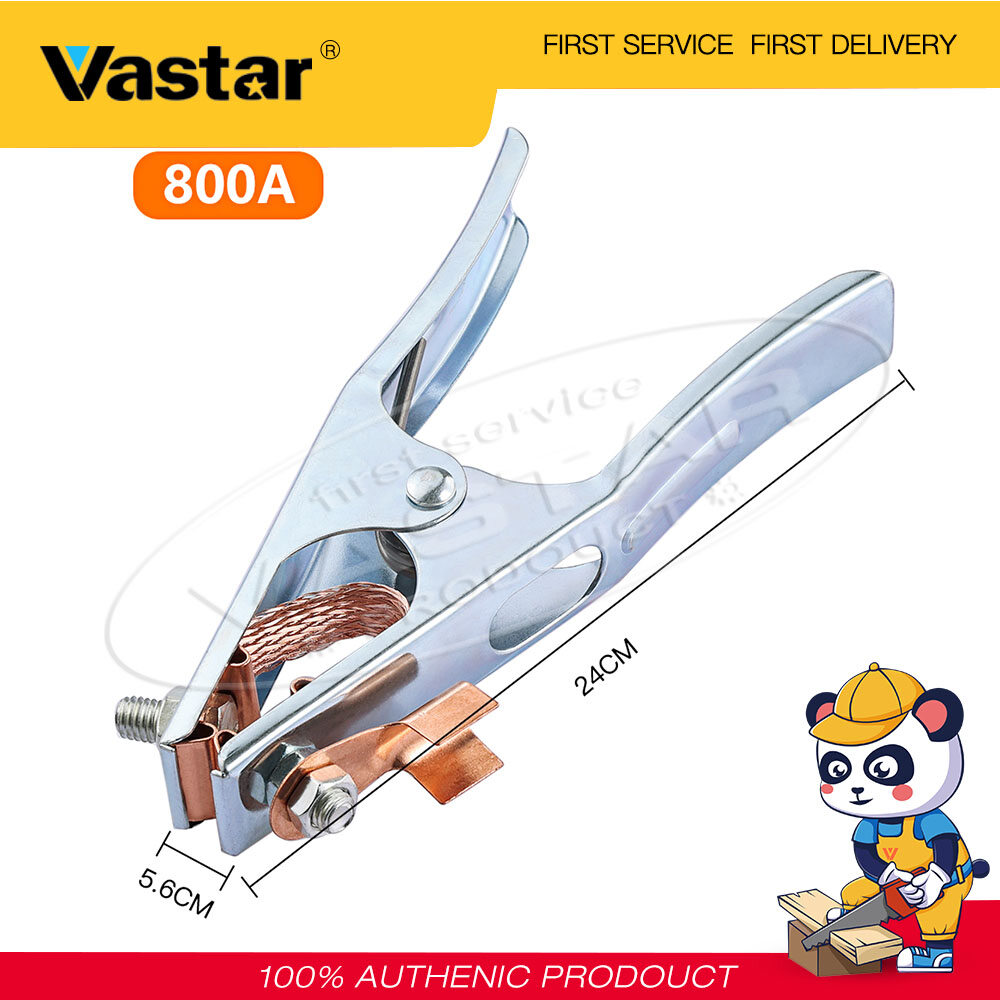 Vastar 1 cái kẹp đất 300a kẹp đất mạ điện 300a, kẹp đất hàn đồng, kẹp đất hàn cho kẹp đất hàn thủ công, kẹp đất hàn, đất hàn