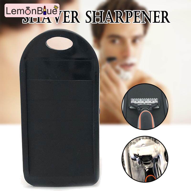 Gambar LemonBlue Razor Sharpener Fast Sharpening Process Sturdy Shaver Cleaner Sharpener Black