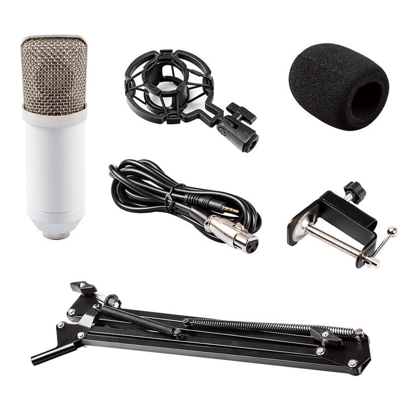 For Computer Sound Recording BM-700 Professional Wired 3.5mm Condenser NB-35 Microphone Stand Adjustable