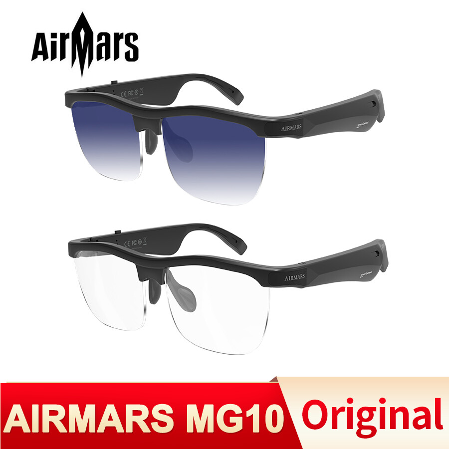 AIRMARS MG10 Smart Bluetooth Sunglasses Glasses Call Outdoor Sports Headphones HIFI Voice Assistant Anti-touch UV Hands-free Call with HD Mic ราคา 671 บาท*ส่งฟรี