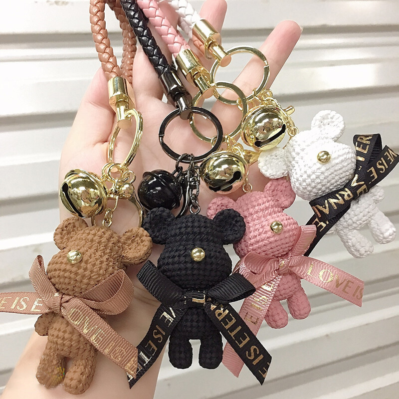 Móc khóa gấu dễ thương