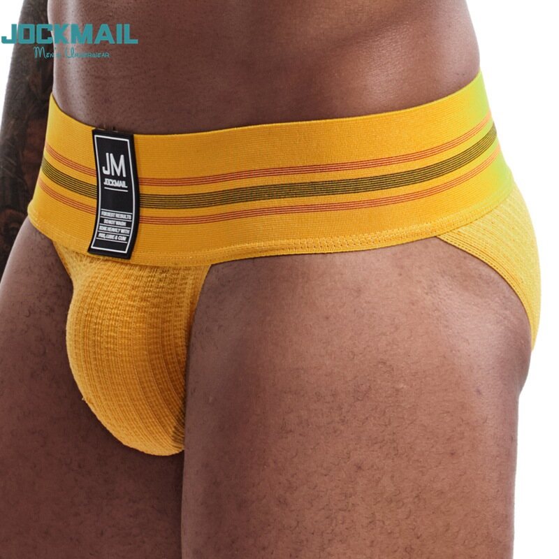 Jockmail người đàn ông đồ lót Tóm Tắt thiết kế wojock nam cotton tóm tắt cho người đàn ông bikini đồ lót trắng quần lót tóm tắt người đàn ông quần lót mềm trượt jockstrap đồ lót người đàn ông tóm tắt