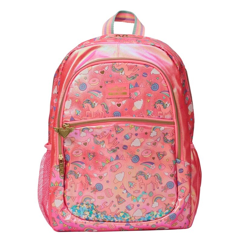 Smiggle fiesta ba lô cổ điển cặp sách mới nhất