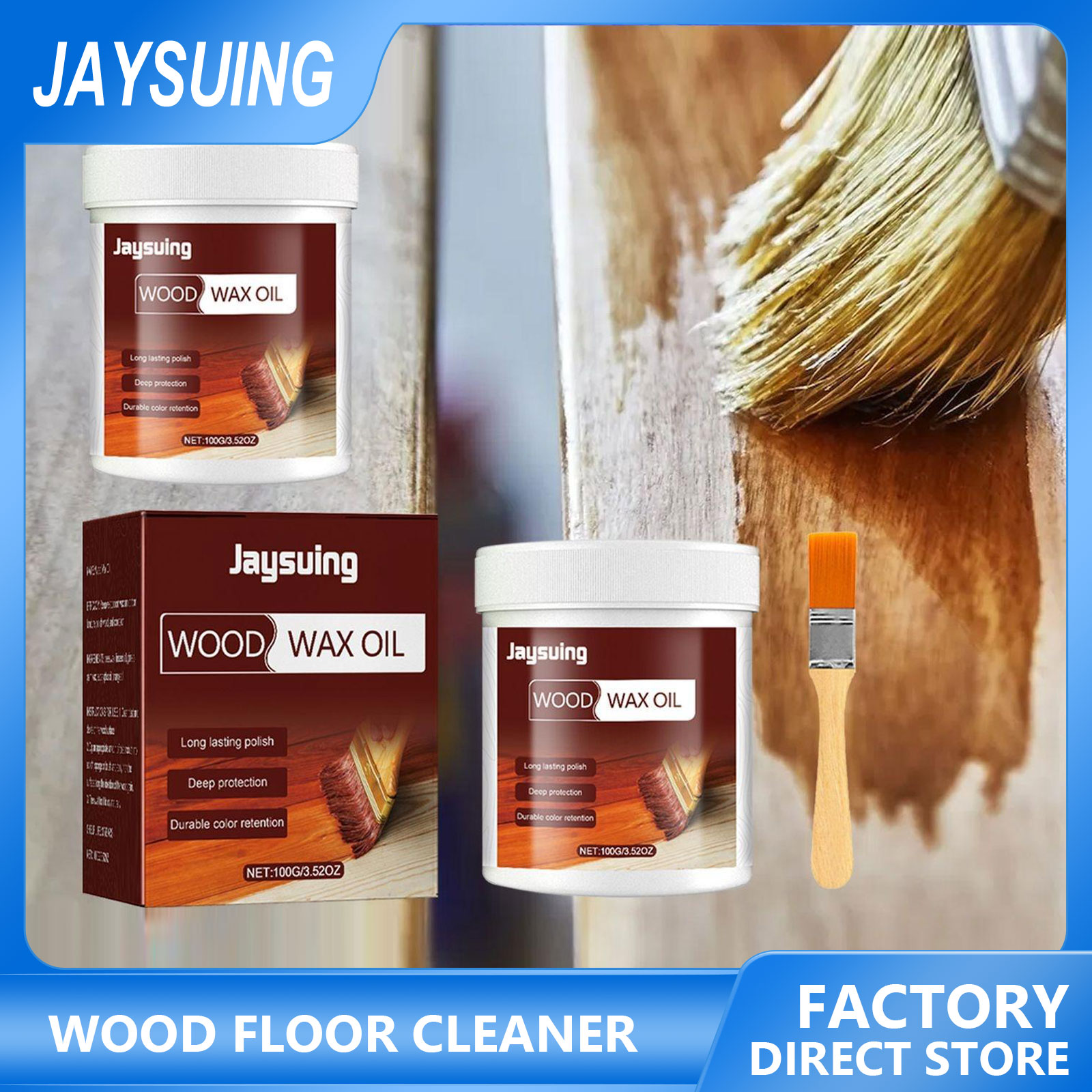 Jaysuing gỗ sáp chăm sóc đồ gỗ nội thất cứng đánh bóng gia vị sáp ong đánh bóng bảo trì chăm sóc đồ đạc chống nước sáp ong gỗ gia vị beewax đồ nội thất đồ nội thất sàn gỗ đánh bóng sáp ong chống mài mòn đồ nội thất chăm sóc nhà cửa làm sạch