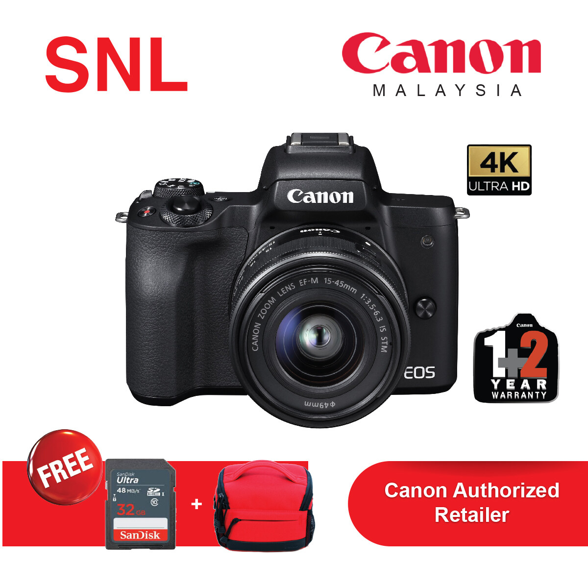 Canon EOS M50 Price in Malaysia & Specs RM2899 TechNave