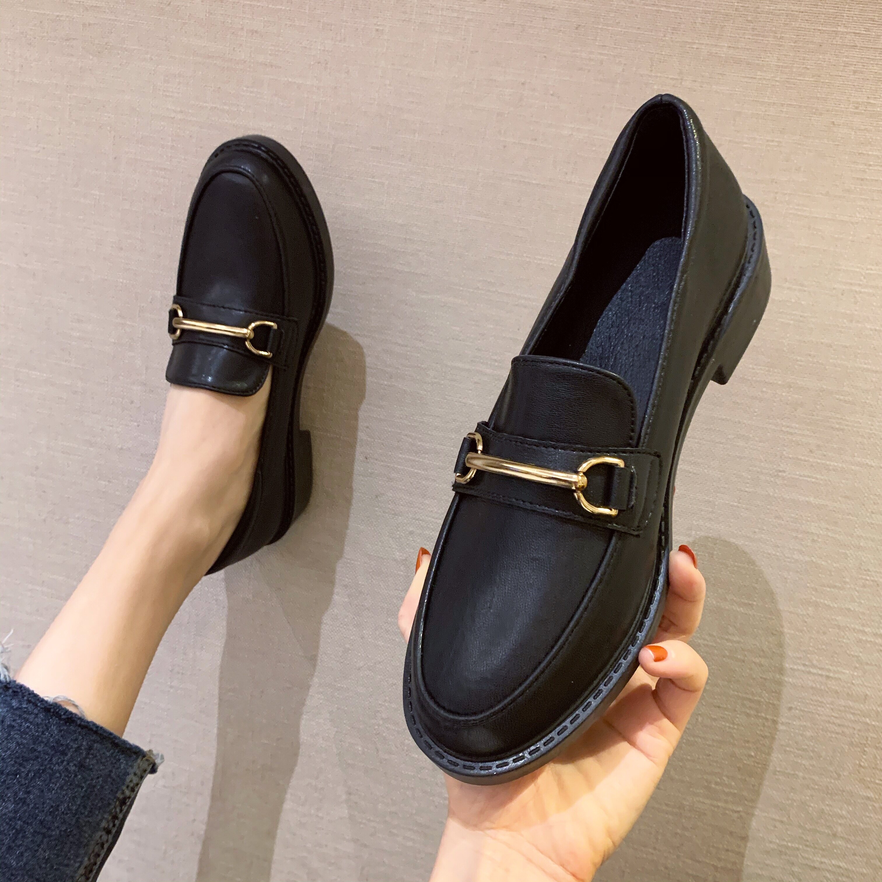 non slip leather shoes womens