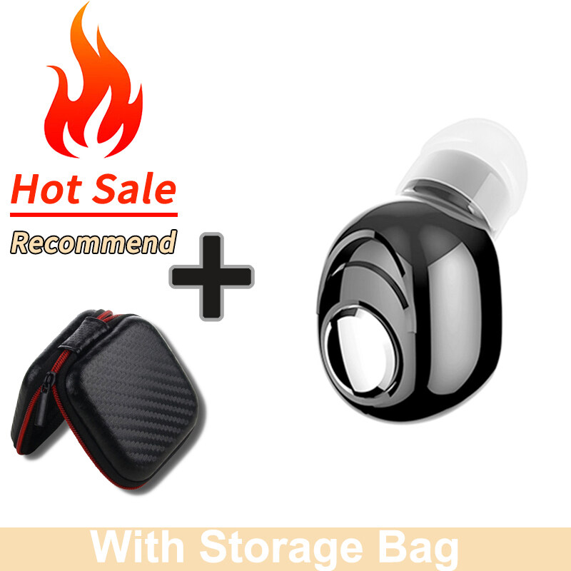 Vaorlo bluetooth mini Tai nghe trong tai di động vô hình độ trung thực cao không dây Tai nghe kèm Micro tai nghe thể thao điện tử rảnh tay cho tất cả điện thoại thông minh